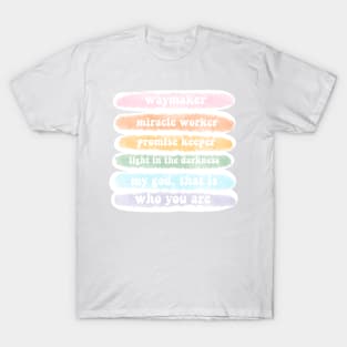 waymaker lyrics T-Shirt